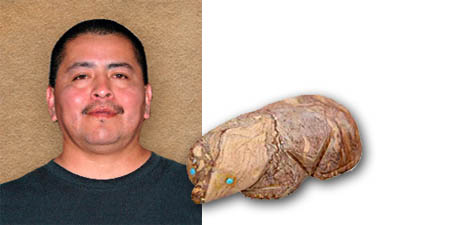 David Chavez | Zuni Fetish Carver | Penfield Gallery of Indian Arts | Albuquerque | New Mwzixo