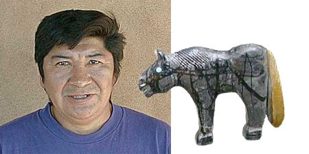 Lebert Kaskalla | Zuni Fetish Carver | Penfield Gallery of Indian Arts | Albuquerque | New Mexico