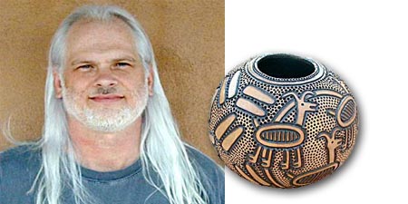 Tony McGregor | Texas Gourd Artist | Penfield Gallery of Indian Arts | Albuquerque | New Mexico