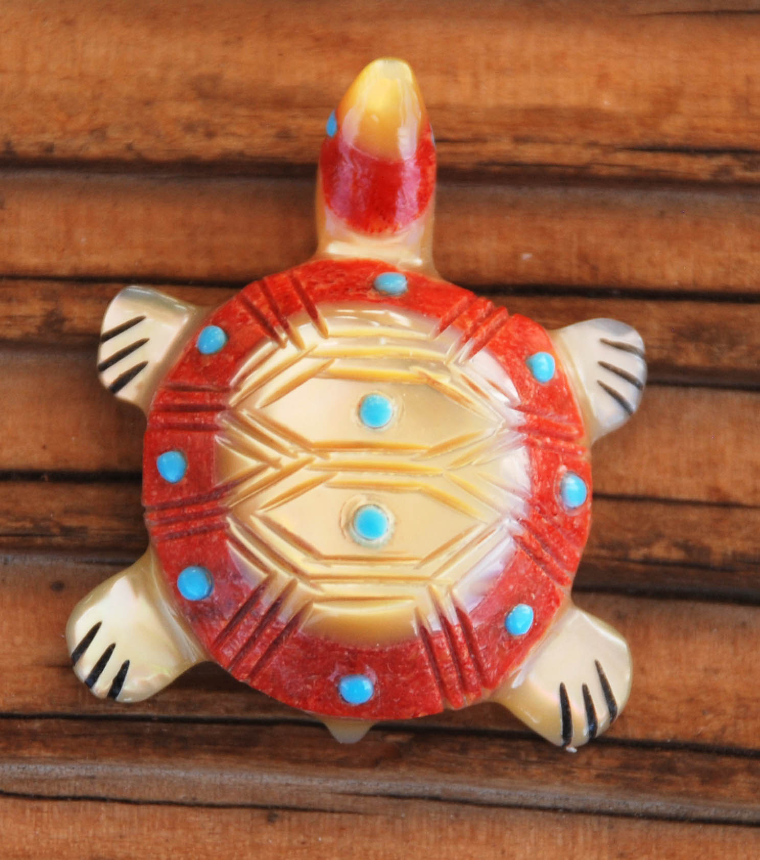 Andrew  Quam | Zuni Turtle Fetish | Penfield Gallery of Indian Arts | Albuquerque, New Mexico