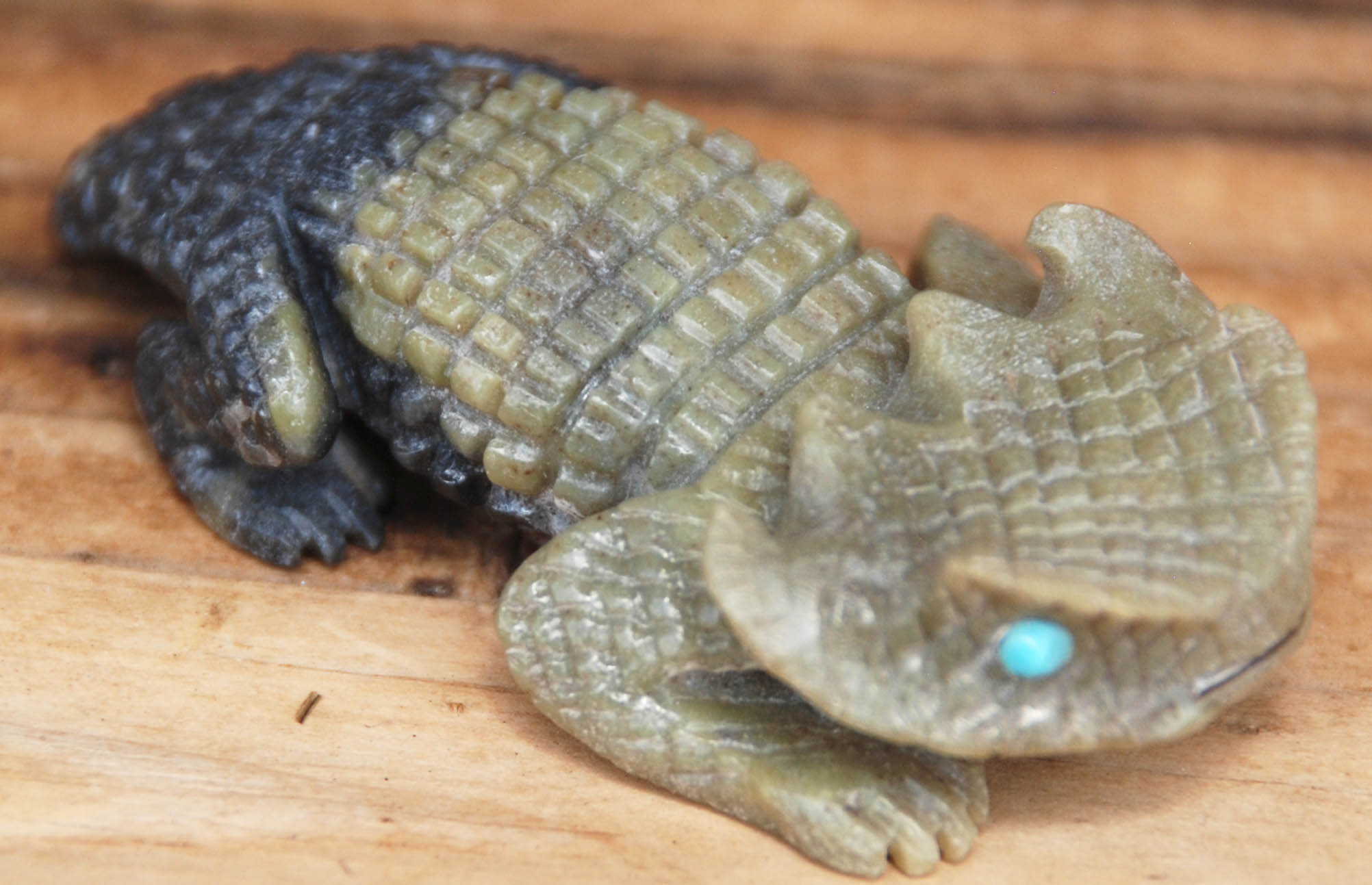 Bernie Laselute | Zuni Fetish Lizard | Penfield Gallery of Indian Arts | Albuquerque, New Mexico