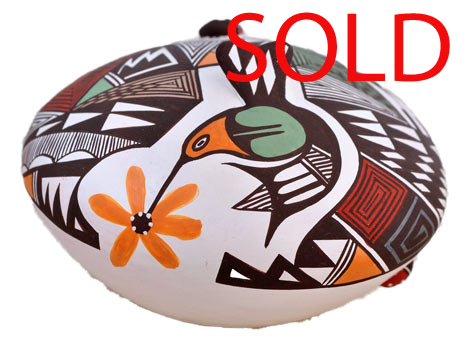 Carolyn Concho | Acoma Seed Pot | Penfield Gallery of Indian Arts | Albuquerque, New Mexico