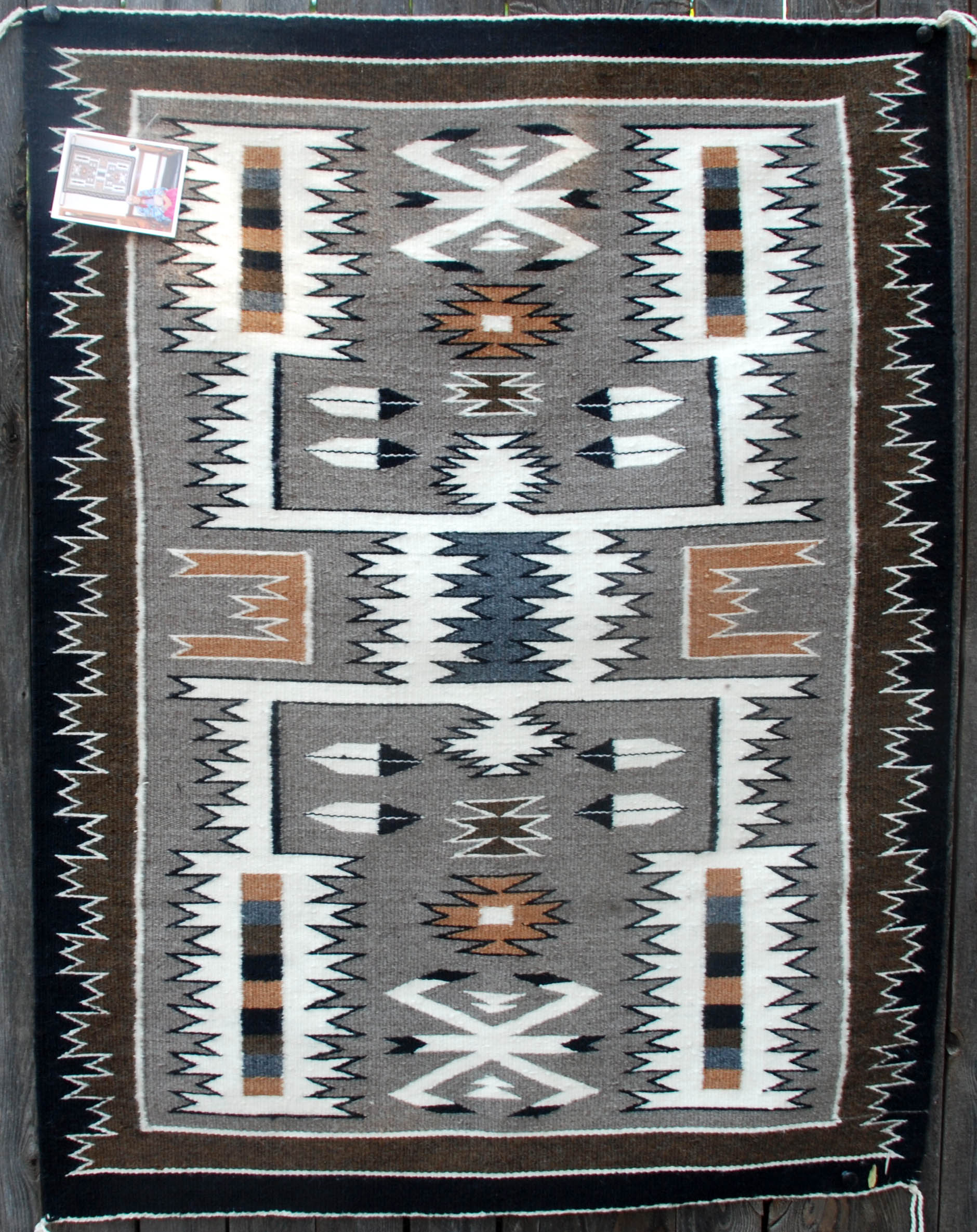 Julia Peshllakai | Navajo Rug | Penfield Gallery of Indian Arts | Albuquerque, New Mexico