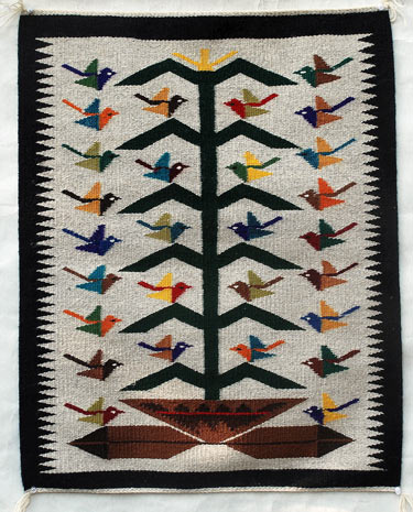 Pauline Yazzie | Navajo Weaver | Penfield Gallery of Indian Arts | Albuquerque | New Mexico