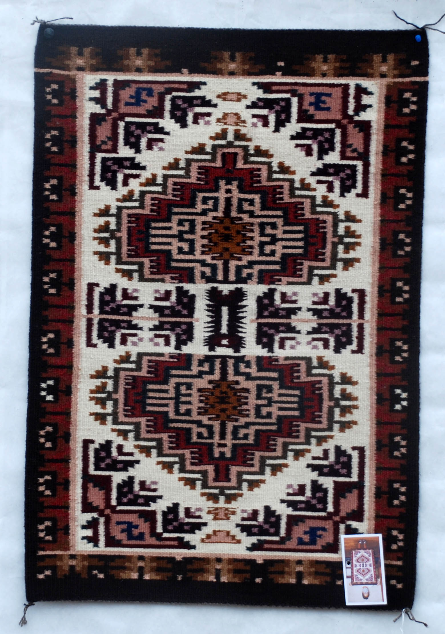 Wenora Joe | Navajo Tree of Life Rug | Penfield Gallery of Indian Arts | Albuquerque, New Mexico