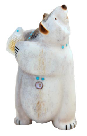 Troy Sice | Zuni Bear Fetish | Penfield Gallery of Indian Arts | Albuquerque, New Mexico