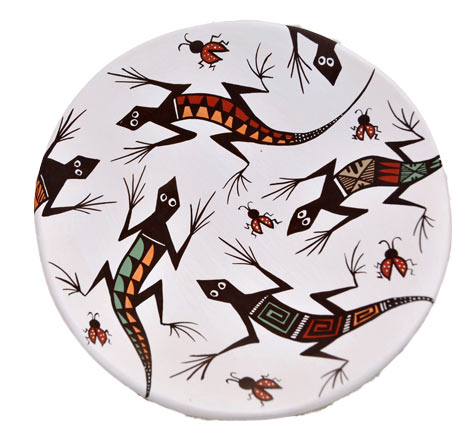 Carolyn Concho | Acoma Pueblo Plate or Bowl | Penfield Gallery of Indian Arts | Albuquerque, New Mexico